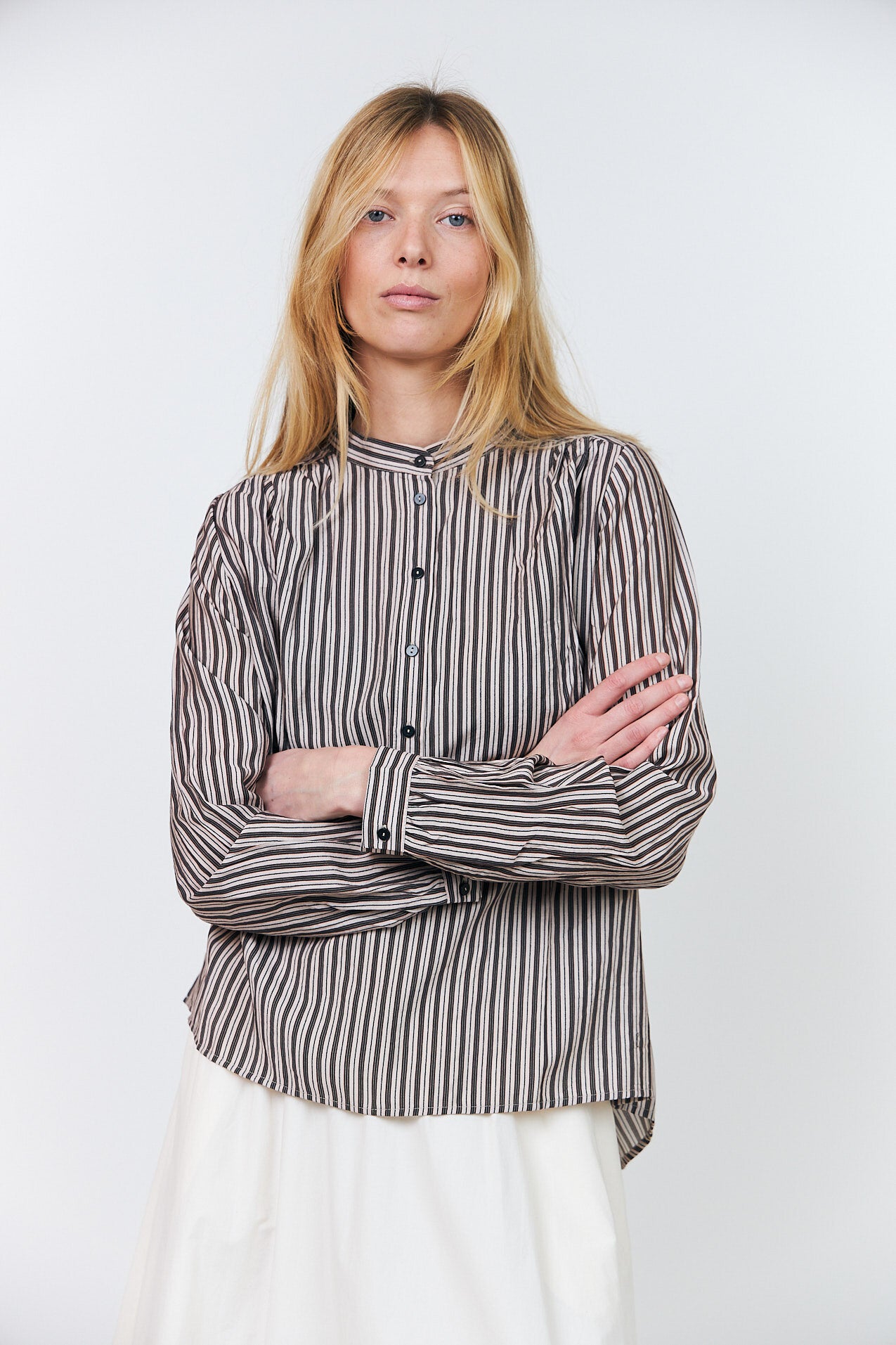 LariLL bluseskjorte - 08 Beige